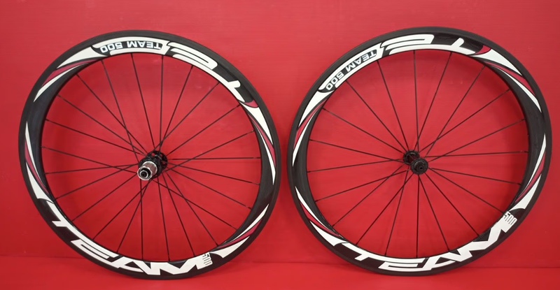 Używany team 500 Tec team carbon 50mm tubular wheels promo Wheels
