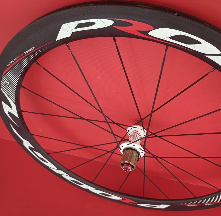 Used Prodigy Prodigy er50t carbon racing wheelset bike — image 3 of 6