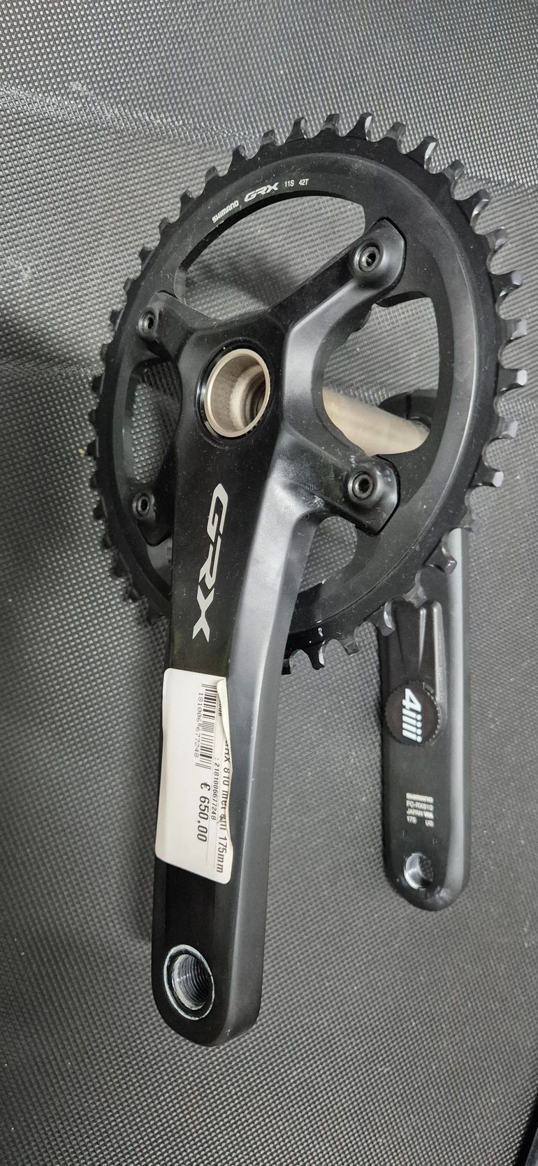 Shimano Grx 810 met 4iiii powermeter null