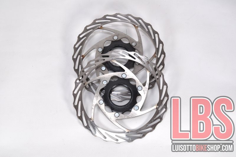 Used Shimano Coppia dischi strada freno center lock 160mm. Classificazione A+ Brakes