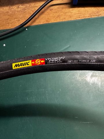 Brugt Mavic Tubular 2015 Tyres & Tubes