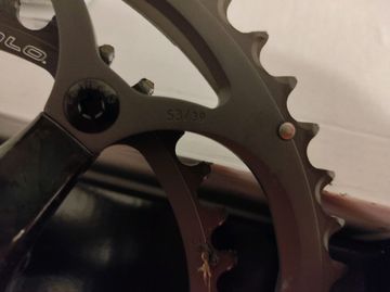 Brugt Campagnolo chorus 2010 Drivetrain & Pedals