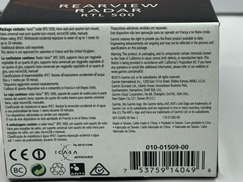 Used Garmin RTL 500 Rearview Radar bike — image 5 of 10
