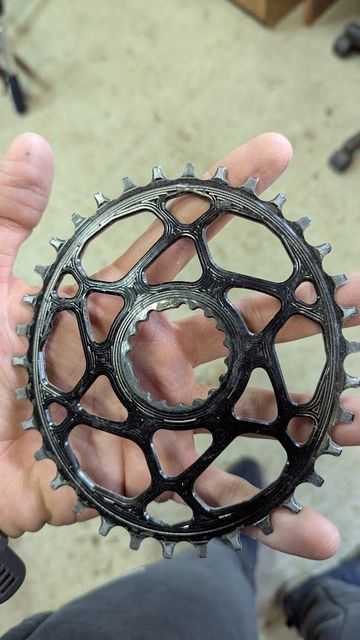 Gebrauchtes Absoluteblack OVAL Boost DM for CANNONDALE & FSA (Premium) Variant: 32 Black 2023 Drivetrain & Pedals