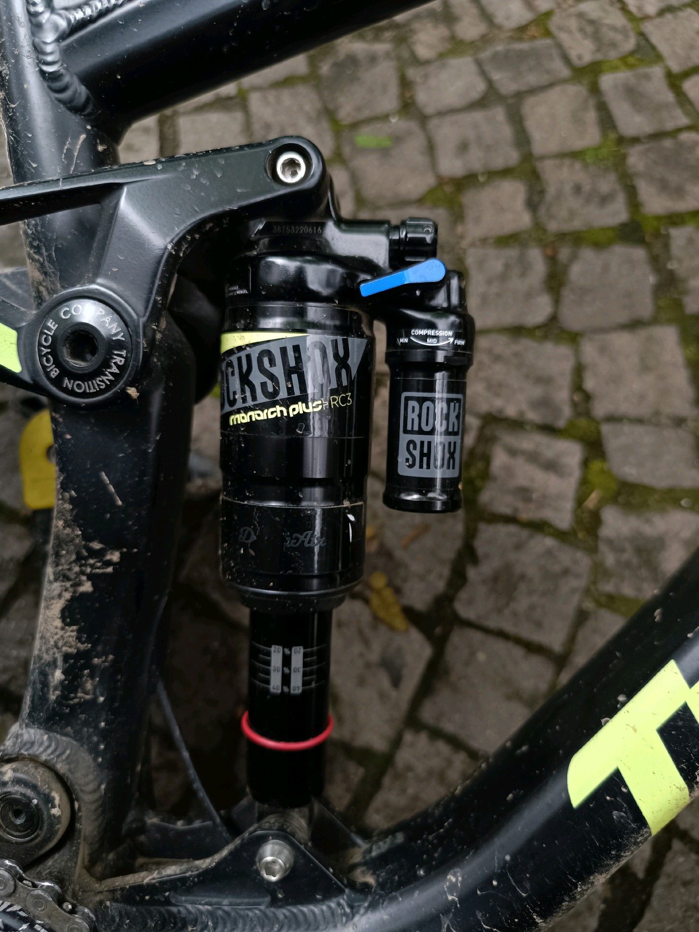 Kit Di Sostituzione Per Ammortizzatore Rockshox Monarch Plus - Ricambio Completo, Grigio