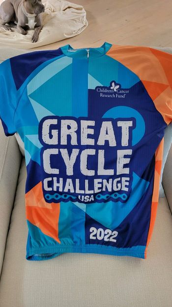 Used Blackchrome Great Cycle Challenge Jersey 2022 bike