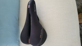 Used serfas Dual density saddle with cutout and gel pad. 2023 bike — image 3 of 3