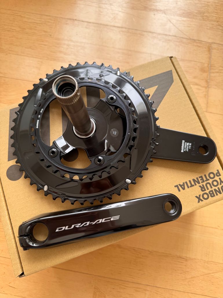 Used Shimano Dura-Ace 9200 4iii Precision 3+ (one side) 170mm 52/36 2025 bike — image 3 of 5