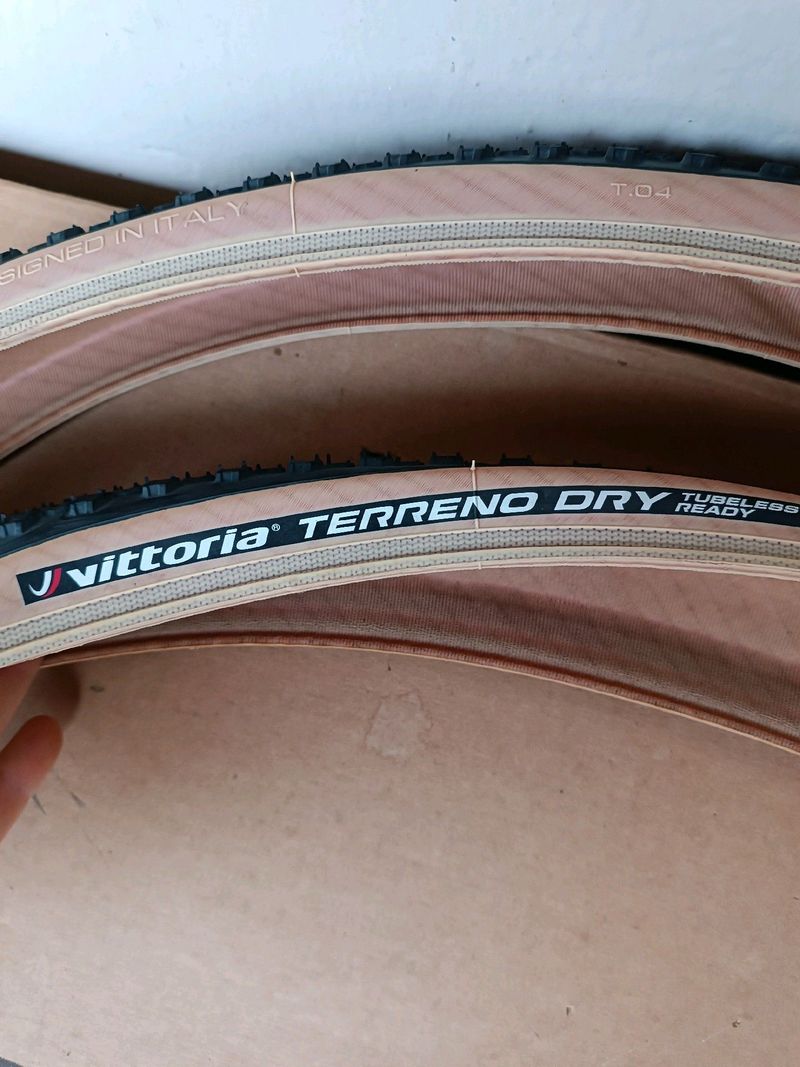 Used Vittoria Terreno dry Tubeless Ready graphene 2.0 2024 Tyres & Tubes
