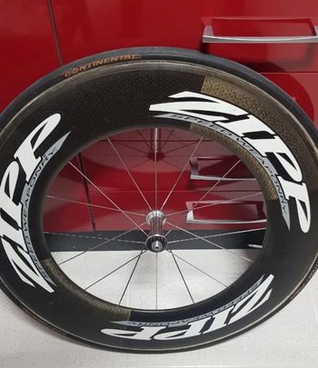 Gebrauchtes Zipp Disc & 808 Firecrest bike — Bild 3 von 5
