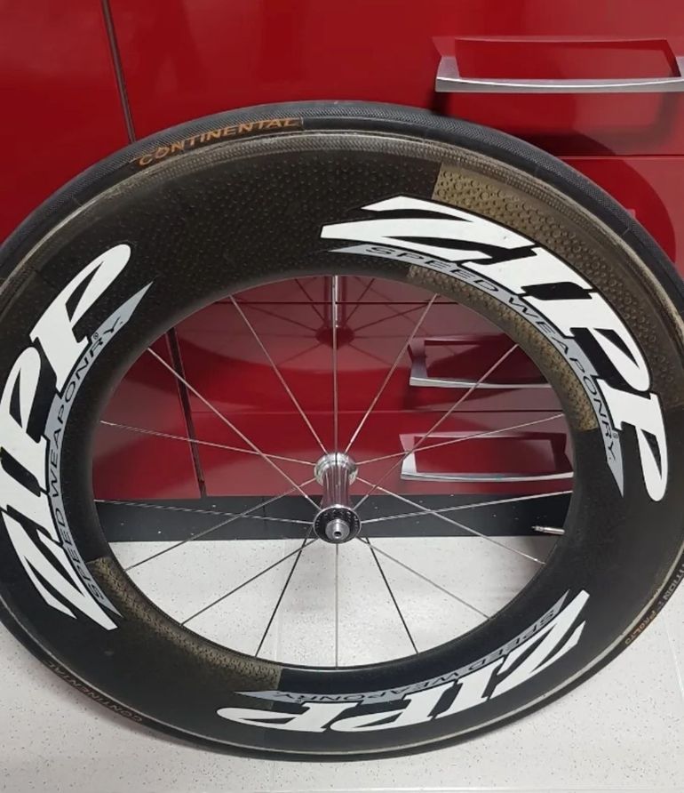 Gebrauchtes Zipp Disc & 808 Firecrest bike — Bild 3 von 5