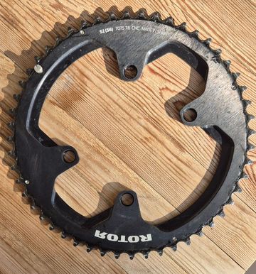 Gebrauchtes Rotor Plateaux ROTOR BCD110x4 53/36 12-11S 2023 Drivetrain & Pedals