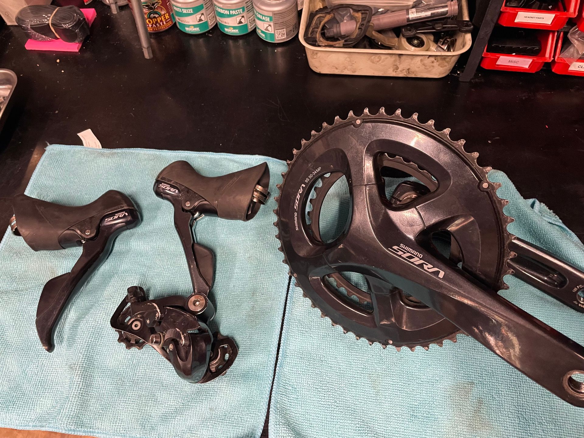 Shimano sora r3000 groupset deals