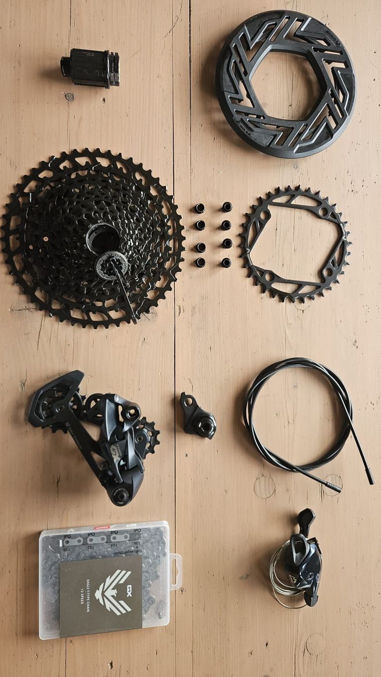 Brugt Sram GX Eagle 2024 bike — billede 7 af 8