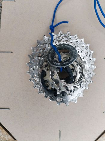 Brugt Shimano hg50-9 bike — billede 1 af 4