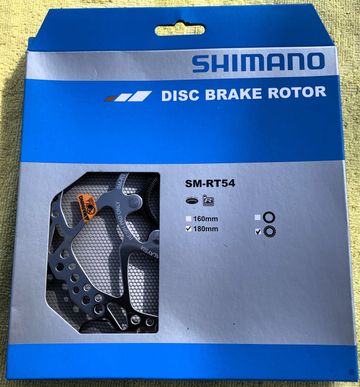 Shimano SM-RT54 180mm – Center Lock 2025 Brakes usato