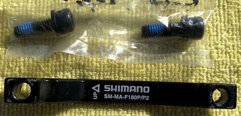 Used Shimano Adattatore Shimano SM-MA-F180P/P2 2022 Cockpit