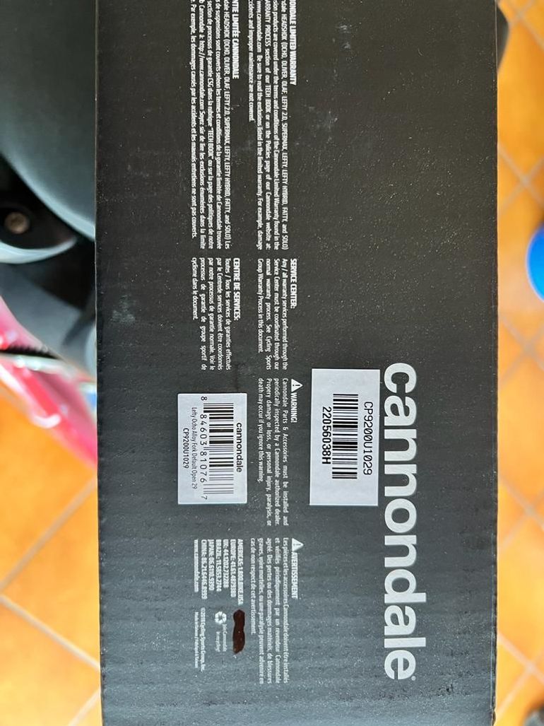 Brugt Cannondale Lefty Ocho Alluminium 2025 bike — billede 8 af 9