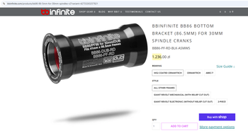 Used BBInfinite BB86 Bottom Bracket bike — image 10 of 13