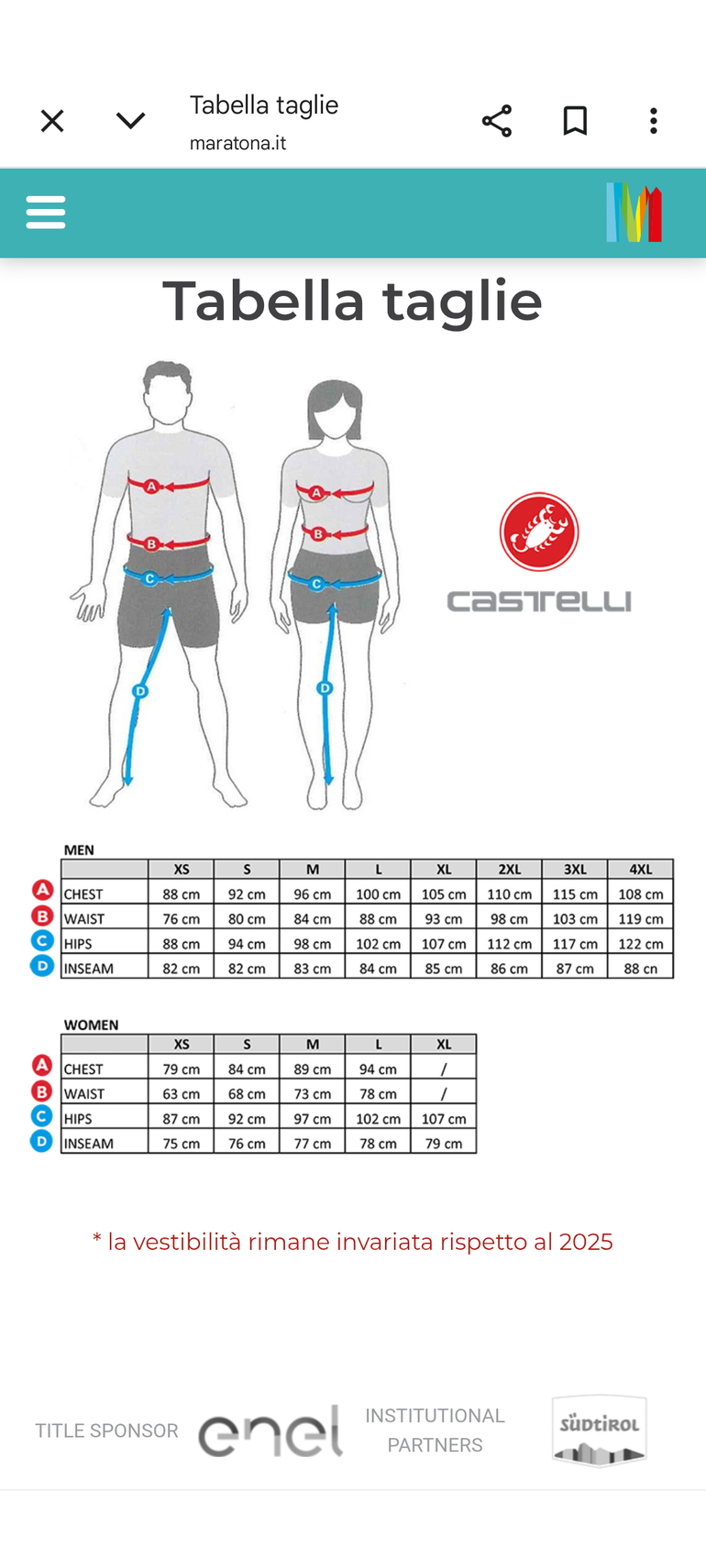 Used Castelli maglia estiva e smanicato Maratona dolomiti 2025 2025 bike — image 8 of 9