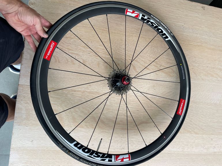 Brugt Vision Trimax 35 Carbon 2019 bike — billede 8 af 9