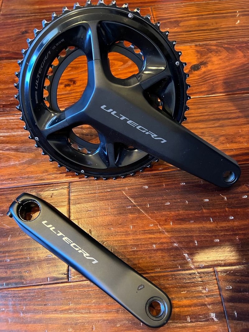 Used Shimano R8100 2025 Drivetrain & Pedals