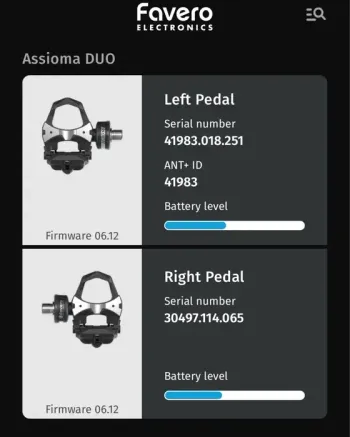 Used Favero Assioma Duo 2025 bike — image 6 of 6