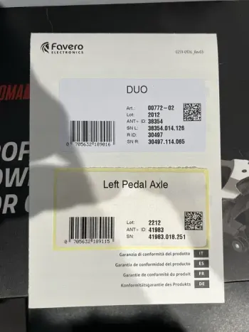 Used Favero Assioma Duo 2025 bike — image 5 of 6