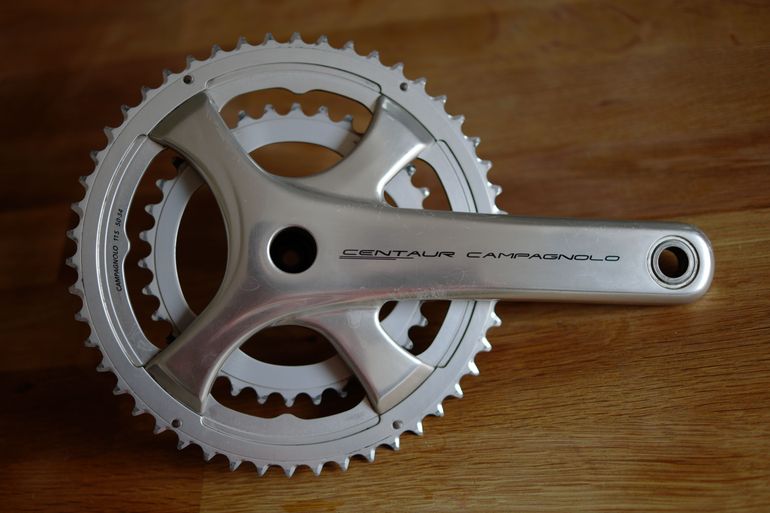 Silver Campagnolo Centaur 2x11 Campagnolo Potenza Silver Groupset