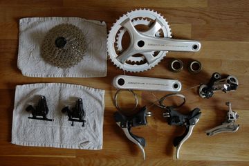 Campagnolo Centaur 11v Silver (Hybrid Disc Brake) 2015 Groupset usato