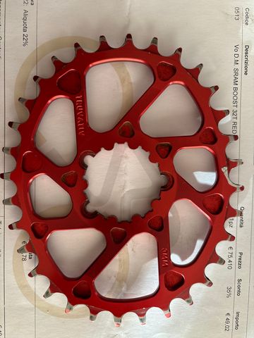Używany Cruel components SRAM boost 3mm offset 32 T 2018 bike — zdjęcie 2 z 4