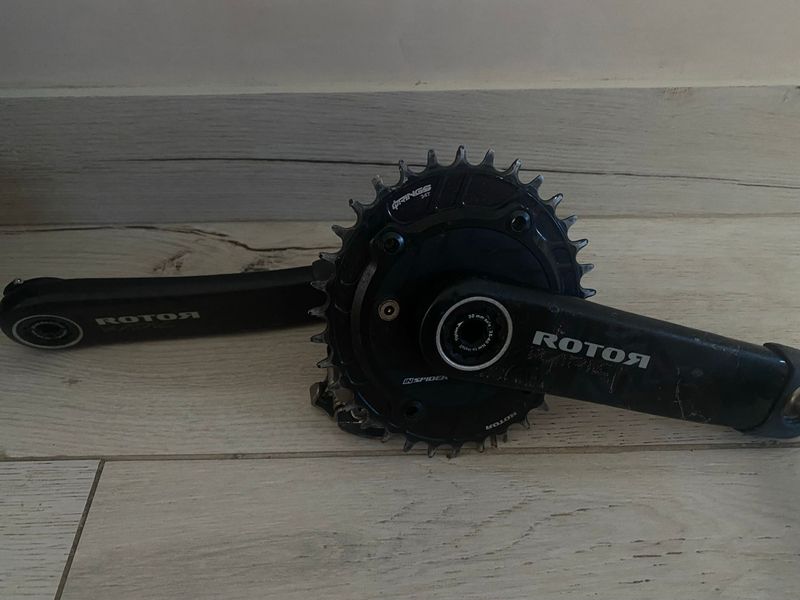 Tweedehands Rotor kapic carbon 2024 Drivetrain & Pedals