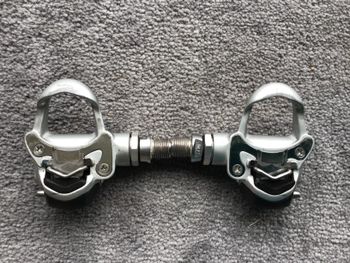 Used Campagnolo Chorus clip less Drivetrain & Pedals