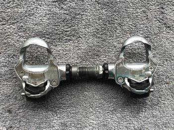 Used Campagnolo Chorus titanium clip less Drivetrain & Pedals