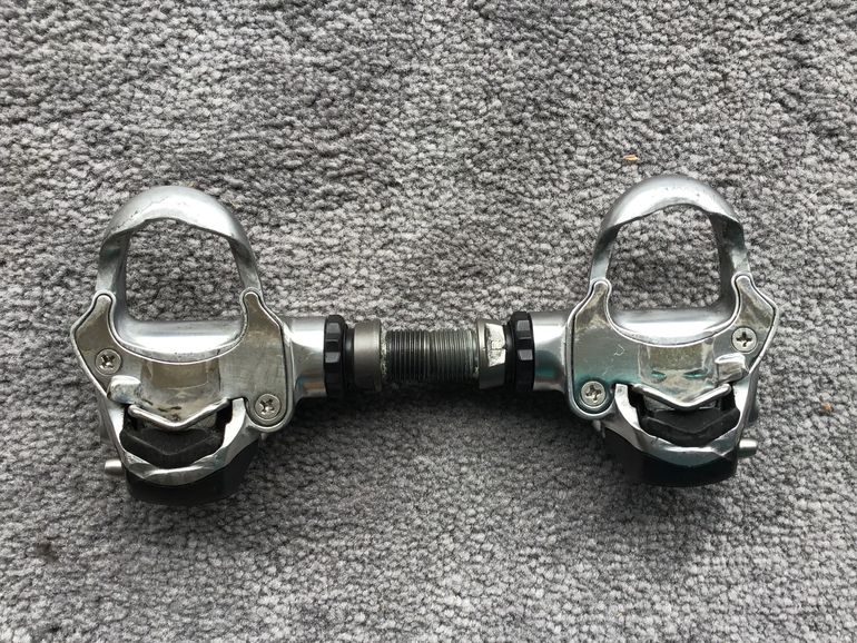 Used Campagnolo Chorus titanium clip less bike — image 1 of 3