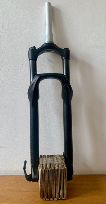 Gebrauchtes RockShox Judy Silver Air 130mm Remote QR 2024 Fork