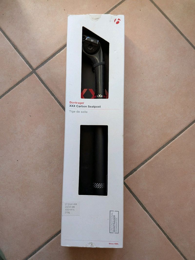 Bontrager XXX Carbon Seatpost 2022 Saddles & Seatposts d'occasion