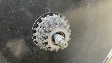 HED. TT disc wheel 28 + 26 front wheel 1990 bike usato — immagine 3 di 7
