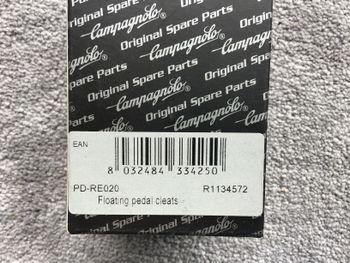 Used Campagnolo Clipless pedal cleats Drivetrain & Pedals