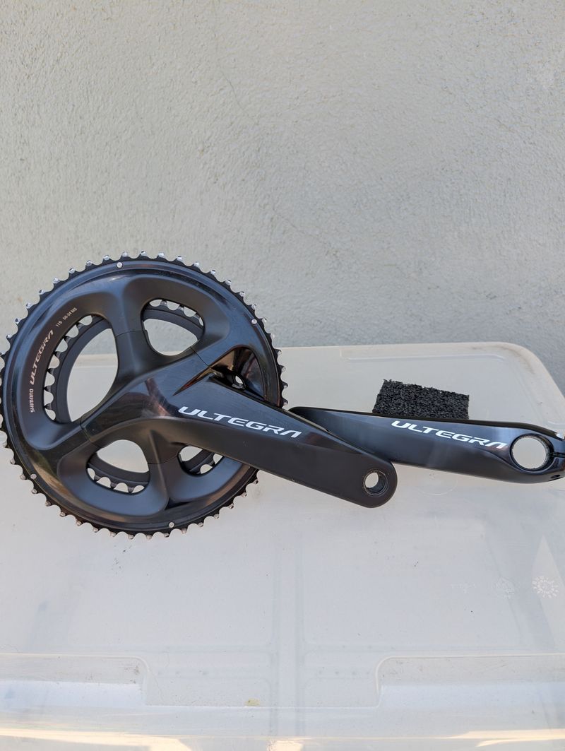 Used Shimano r8000 50-34 172.5 Drivetrain & Pedals