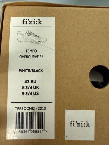 Gebrauchtes Fizik Tempo overcurve r5 2020 Cycling Shoes