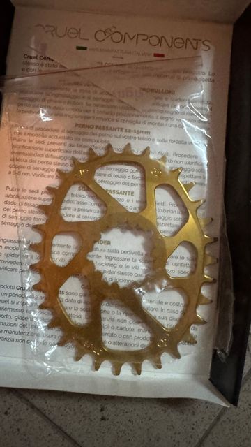 Gebrauchtes Cruel components Mtb 32 denti 2025 Drivetrain & Pedals