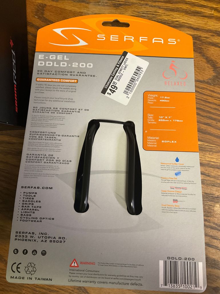 Used serfas E-gel 2023 bike — image 3 of 3