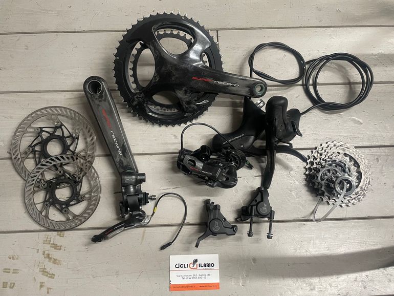 Bike Groupset Campagnolo Super Record Eps Groupset Disc Groupset