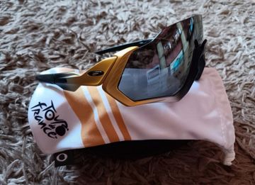 Brugt oakley Flight Jacket TDF Edition 2020 Cycling Accessories