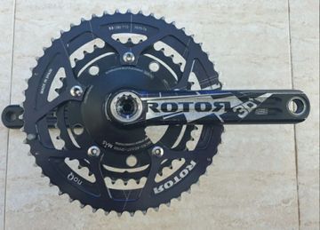 Brugt Rotor 3D+ 2018 Drivetrain & Pedals