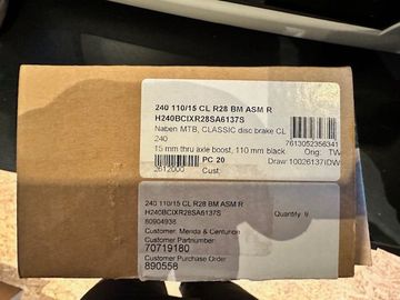 Brugt Dt Swiss 240S Boost CL 2024 bike — billede 2 af 2