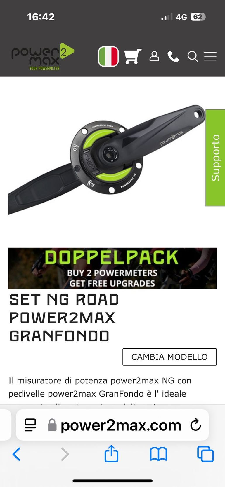 Used Power2Max gran fondo 2024 bike — image 3 of 7