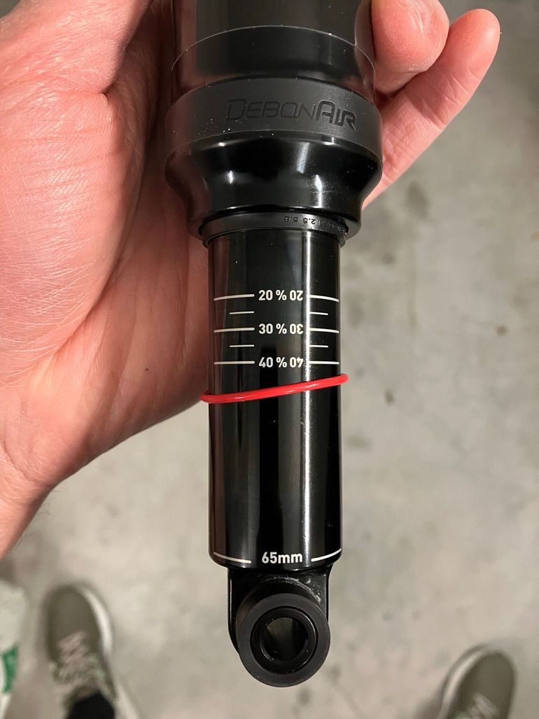 Gebrauchtes rockshock deluxe select 2021 bike — Bild 4 von 5
