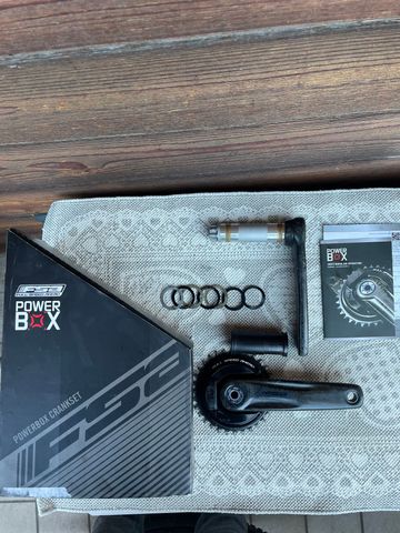 Brugt fsa power 2 Max Misuratore di potenza fsa power 2 Max 2024 bike